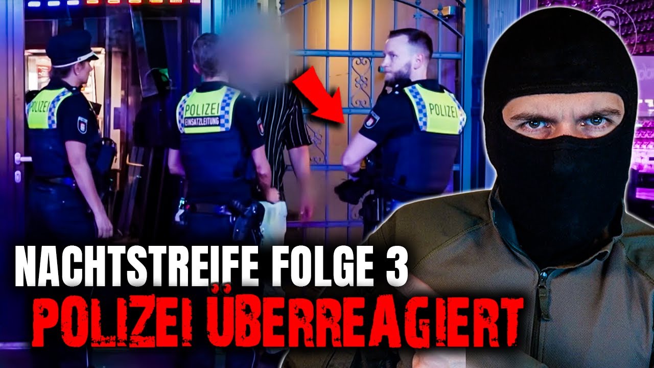 POLIZEI ÜBERTREIBT? Fahndung in der Dunkelheit | Kuni reagiert