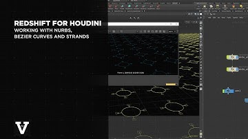 Redshift for Houdini: Rendering NURBS, Bezier Curves and Strands