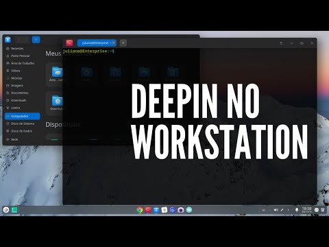 Trabalhando com o Deepin Linux