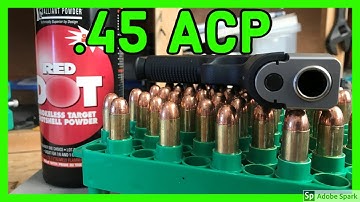 🔥 Reloading .45 ACP on a Single Stage Press | How to Reload