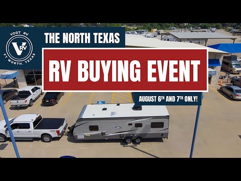 North Texas RV Buying Event | August 6th & 7th - YouTube