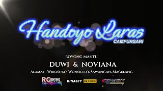 LIVE HANDOYO LARAS CAMPURSARI // BOYONG MANTU DUWI & NOVIANA // LIVE WIROSUKO