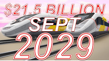 Brightline West Over Budget and Delayed AGAIN | High Speed Rail Now Not Expected Until Late 2029