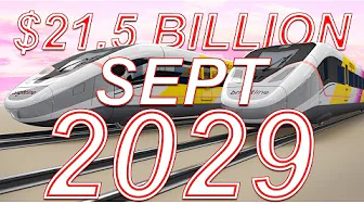 Brightline West Over Budget and Delayed AGAIN | High Speed Rail Now Not Expected Until Late 2029