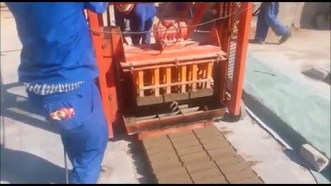 Brick making machine -  awesome