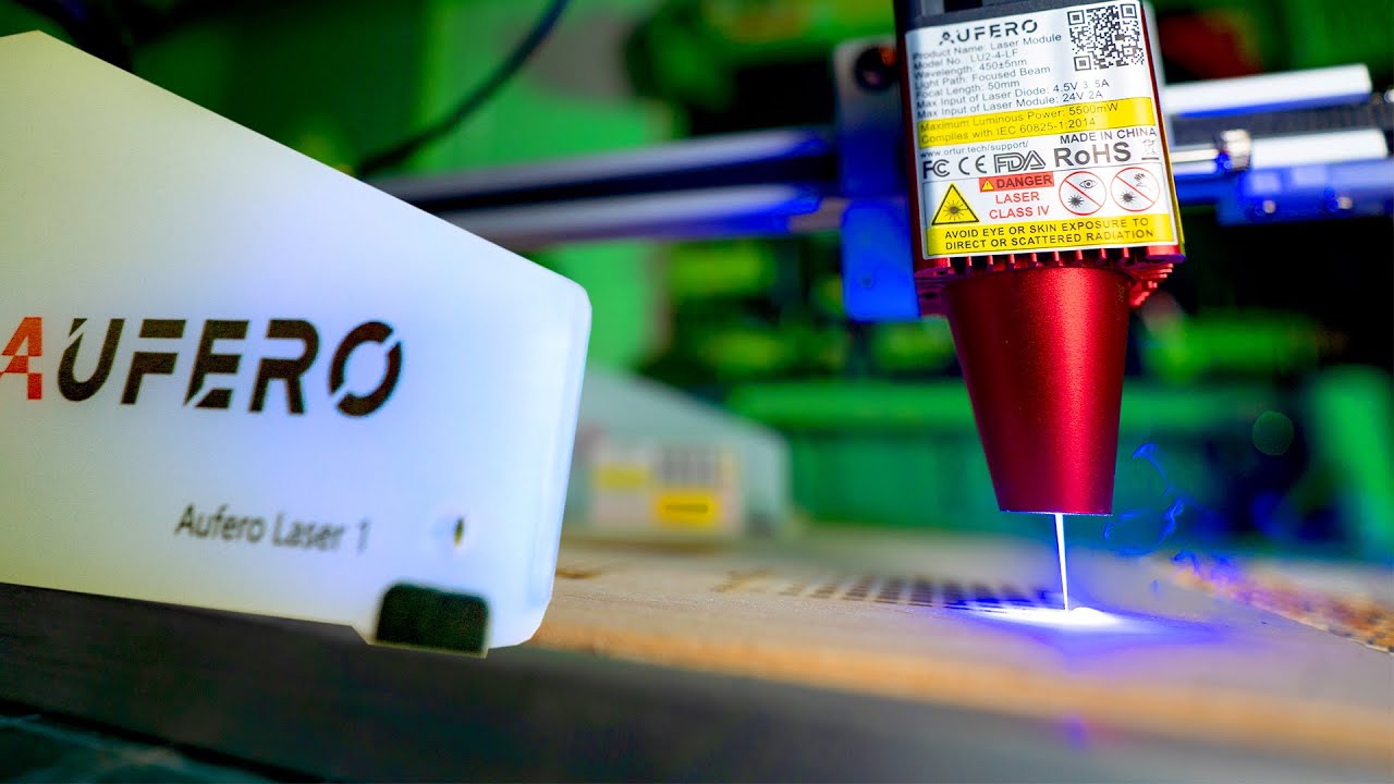 The Best Budget Laser Engraver Ortur Aufero Laser 1 Review YouTube