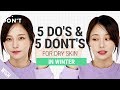 How To Get Healthy Glowing Skin In Winter | Winter Skincare Routine For Dry Skin | Do & Don't