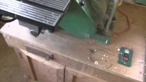 making a table using a Hegner part 3