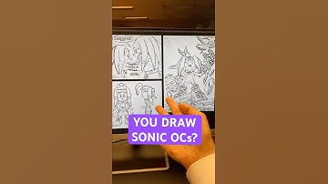 YES I DRAW SONIC OCs! It