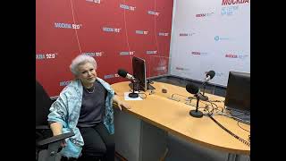 Елена Маньенан в предновогоднем эфире Радио Москва 24