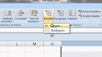 Maiszinho "+"  Excel.  - Mostrar e Ocultar Coluna.