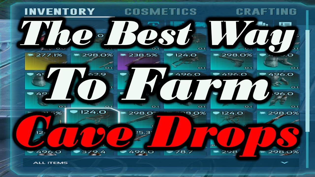 How To "Double" Loot From Cave Drops In Ark Ascended YouTube