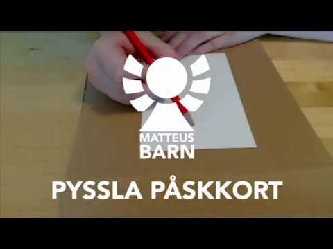 Video: Hur Man Gör Ett Påskkort Med Barn