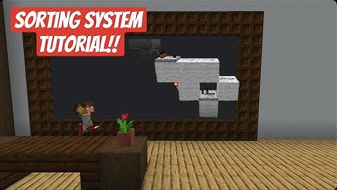 SORTING SYSTEM   |   Minecraft 1.19   |   Tutorial