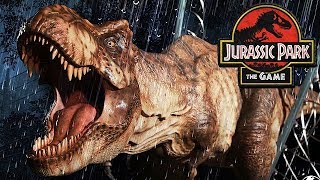 Jurassic Park The Game Gameplay German #01 - Dinos im Sturm