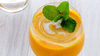 Mango Smoothie in 1 Minute | 3 Ingredients Mango Smoothie Recipe