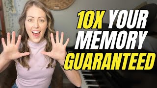 10x Your Piano Memory (GUARANTEED)