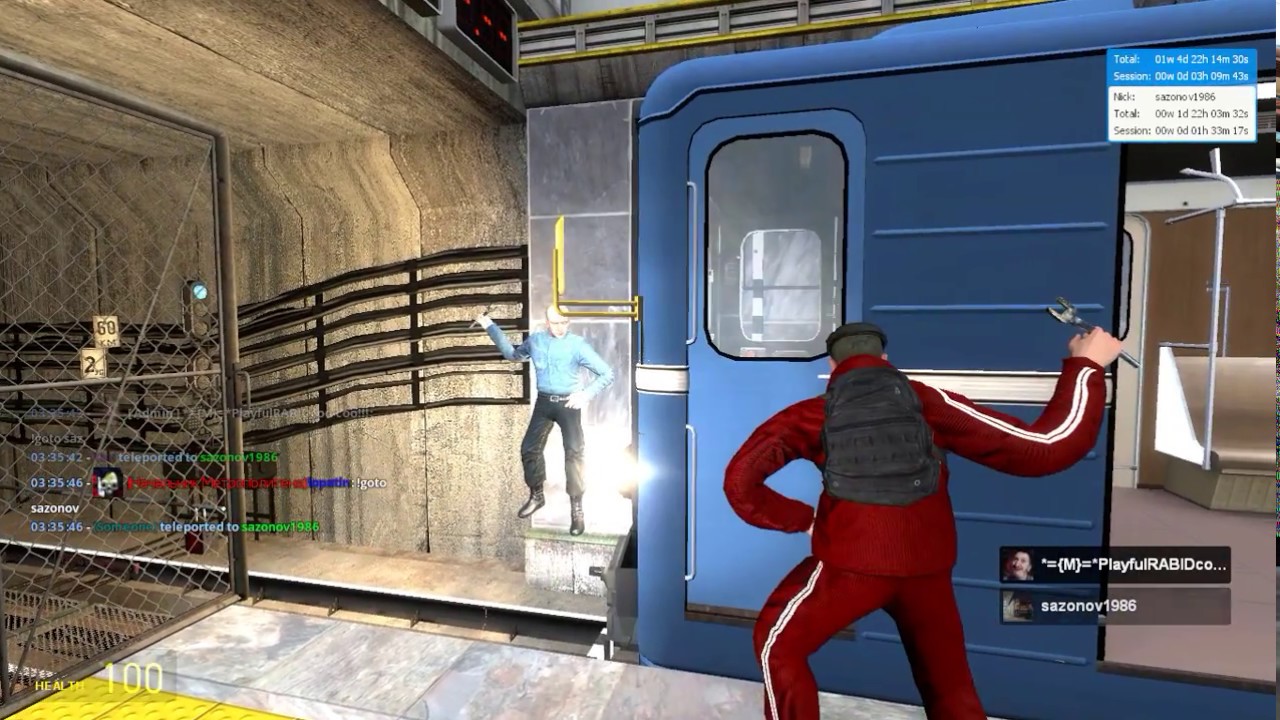 Гаррис мод карта метрострой