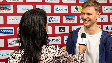 Round 1 GibChess Interview with Ritvars Reimanis