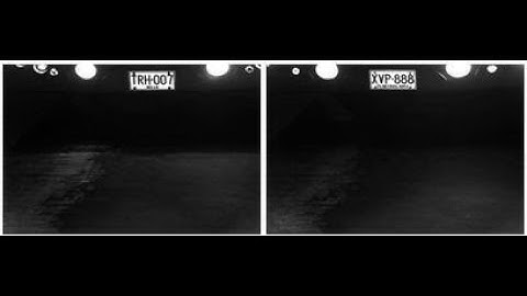 Video Demo: GeoVision GV-LPC Night LPR Camera Footage