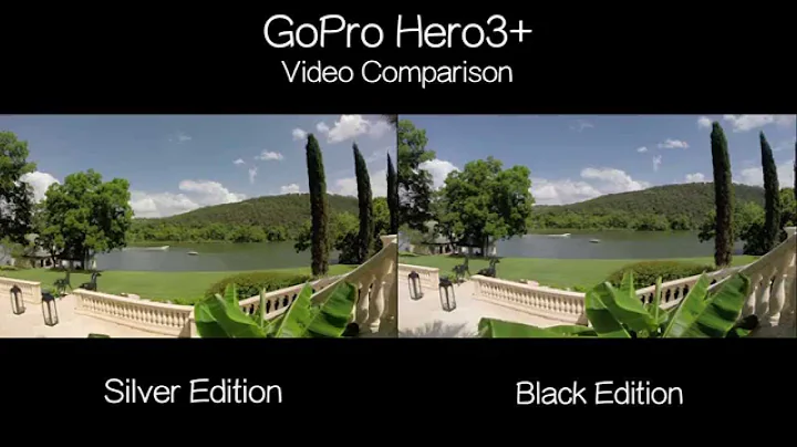 GoPro 3+ Black vs Silver Video Comparison - GoPro Tip #357 | MicBergsma