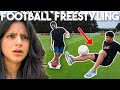 Becoming a Pro Football Freestyler in 2 hours ft. @skillxstarfs