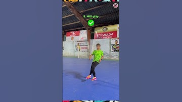 10 cách khống chế bóng cùng Kiên Messi. #shorts #thanhhungfutsal #giaydabongchinhhang