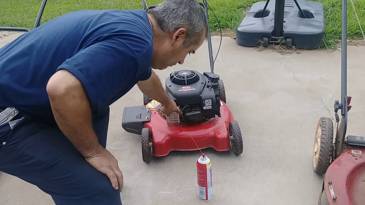 Cambiar Aceite Maquina De Cortar Pasto Es Facilisimo By Cosas