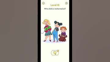 DOP 2 DELETE ONE PART LEVEL 10✅✅Who stole a watermelon?