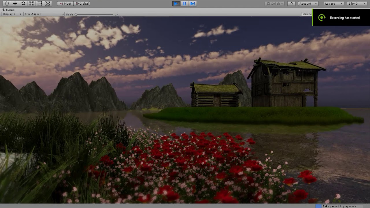 Unity3D Test Scene - YouTube