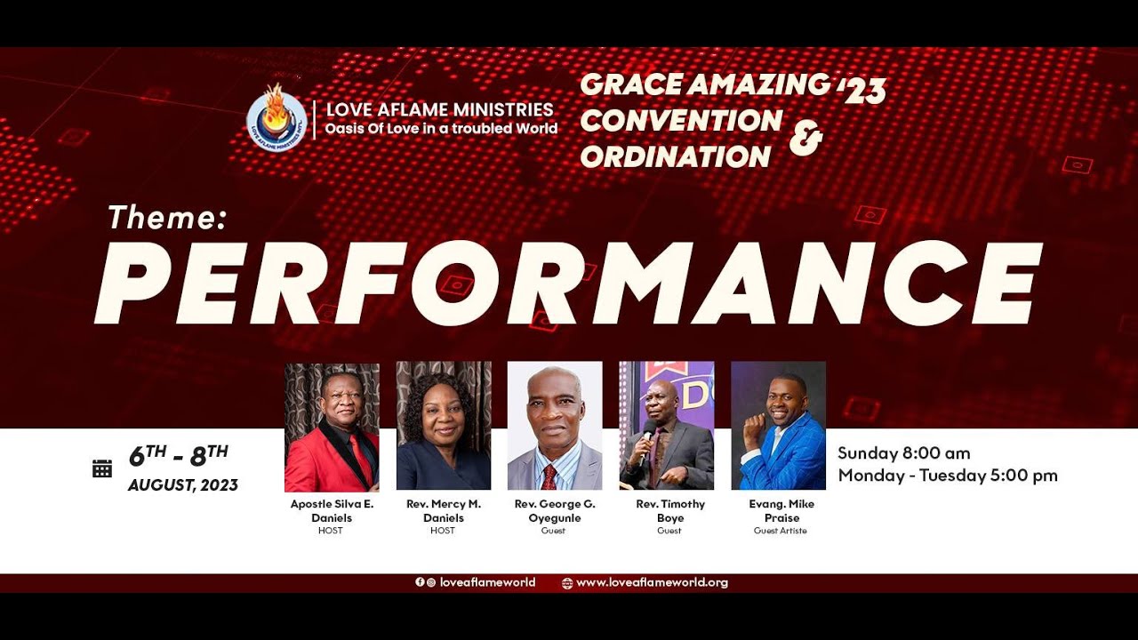 GRACE AMAZING CONVENTION 2023 | PERFORMANCE | GRAND OPENING | DAY 1