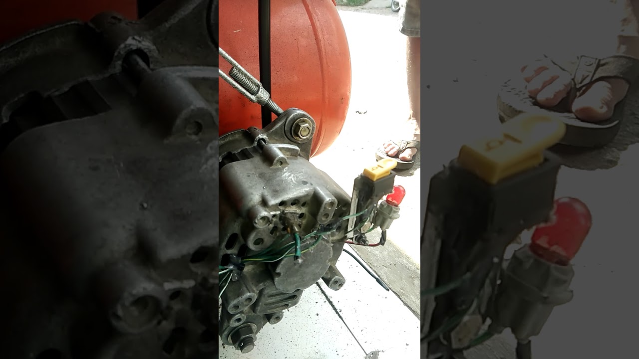 Charger aki dari alternator menggunakan 3 kabel sekaligus