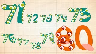 Endless Numbers - Learn to Count from 71 to 80 & Simple Addition With the Adorable Endless Monsters