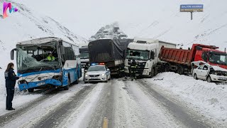 50 Moments Filmed Second Before Disaster | Incredible Road Moments #02