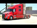 ATS - Volvo VNL Transporting an Excavator from Hays to Salina Part 1