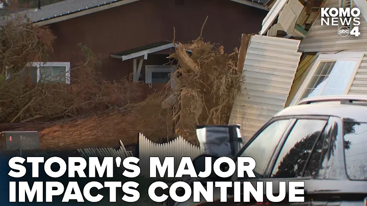 Another wave of storms brings sweeping power outages, downed trees, and mountain snow to the PNW