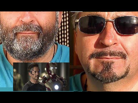 Cómo recortar barba a lo Tony Stark (Iron Man) - YouTube