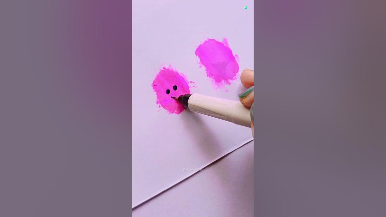 thumb-painting-short-art-painting-youtubeshorts-youtube
