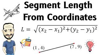 How to Find Segment Length from Coordinates (Step-by-Step)