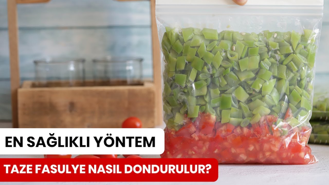 DERİN DONDURUCUDA YEŞİL FASULYE NASIL SAKLANIR? #tazefasulye #yeşilfasulye  #kışlıkhazırlıkları 