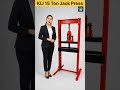 15 Ton Shop Press (Hydraulic Bottle Jack Press Model) by Kisan Engineering Buy at low price