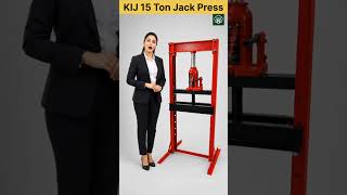15 Ton Shop Press (Hydraulic Bottle Jack Press Model) by Kisan Engineering Buy at low price