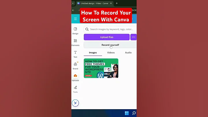 How To Record Your Screen Using Canva #howto #screenrecordnoads #tips #tipsandtricks #canvatutorial
