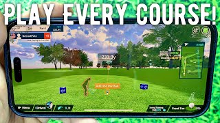 Play ANY Golf Course with Phigolf World Tour Simulator