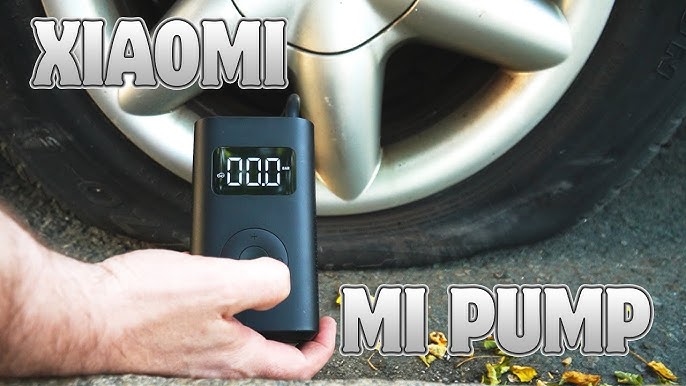 Xiaomi MI Pump Mini Pompe à air Portable Adulte Unisexe, Noir, 5 :  : Auto et Moto