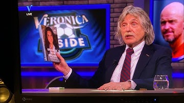 Johan Derksen enthousiast over Groeiboek voor opvoeders van Lili Genee bij Voetbal Inside