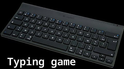 Typing game using javascript