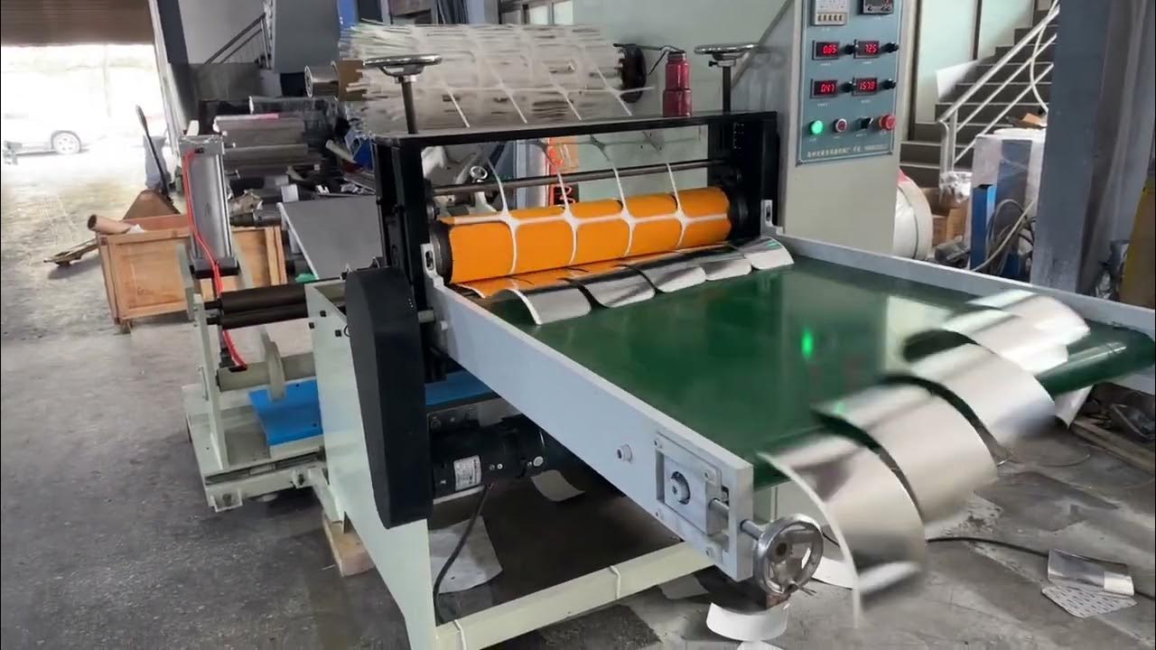 Round die cutting machine ! YouTube