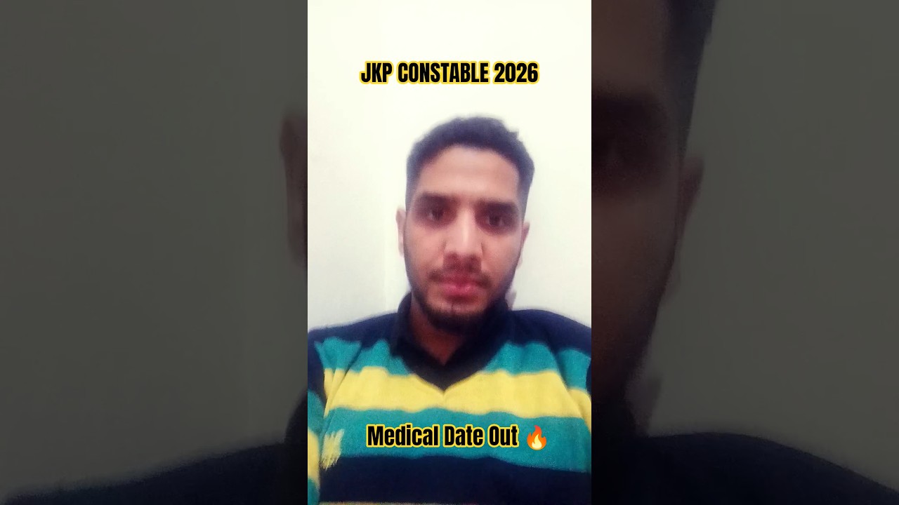 JKP CONSTABLE UPDATE #JKP #JKSSB #jkpolice #jkpconstable