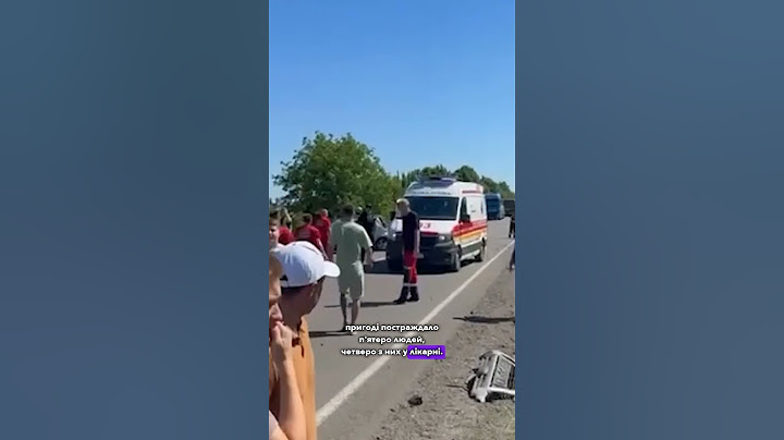 😱Five injured. Terrifying accident near Zhydychyn